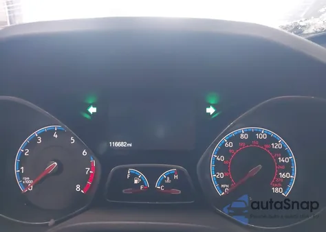 2016 Ford Focus Rs из США, поврежденный, VIN WF0DP3TH1G4115741